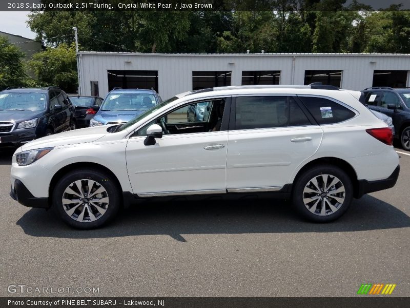  2018 Outback 2.5i Touring Crystal White Pearl