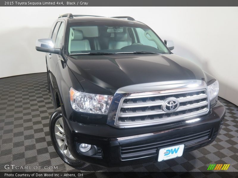 Black / Gray 2015 Toyota Sequoia Limited 4x4