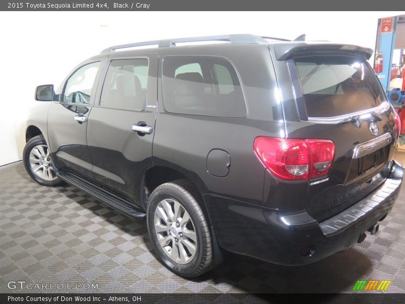 Black / Gray 2015 Toyota Sequoia Limited 4x4