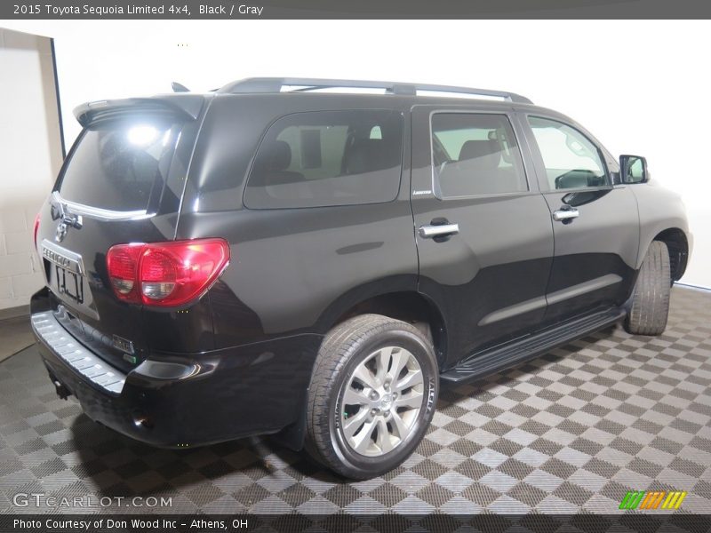 Black / Gray 2015 Toyota Sequoia Limited 4x4