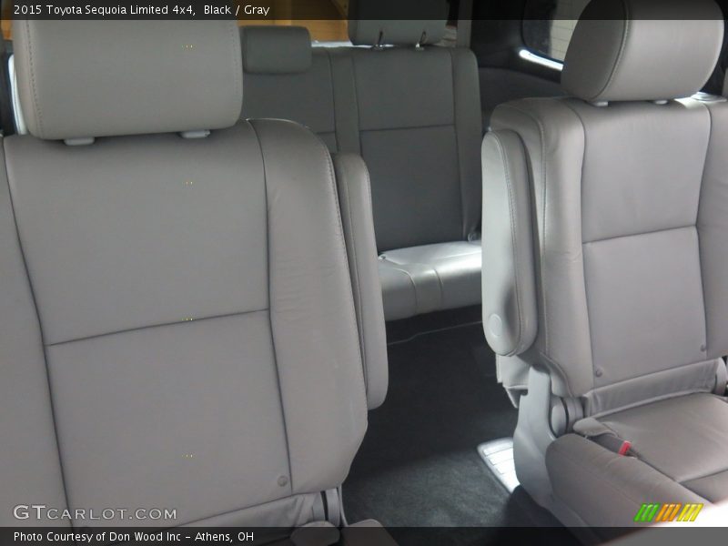 Black / Gray 2015 Toyota Sequoia Limited 4x4