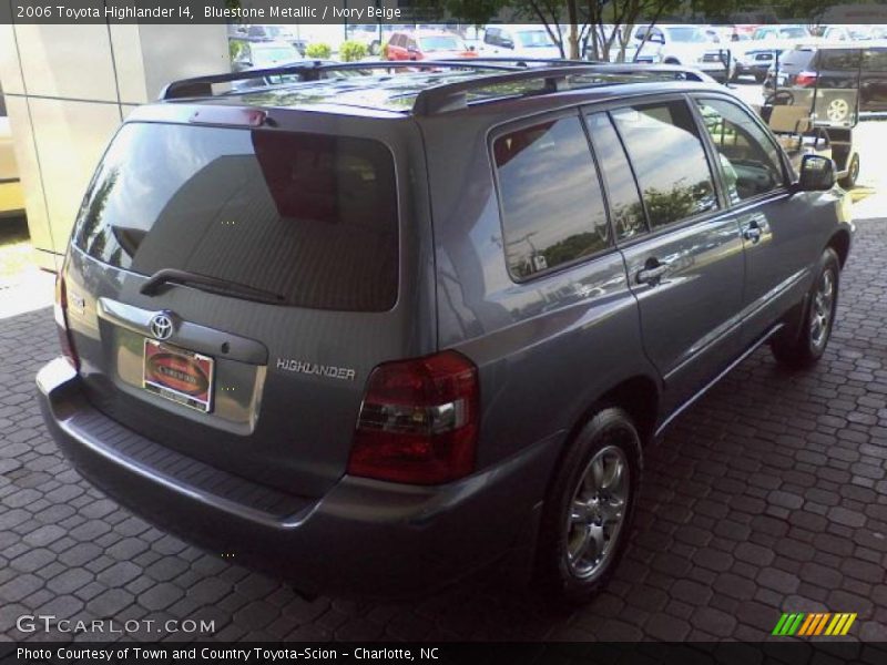 Bluestone Metallic / Ivory Beige 2006 Toyota Highlander I4