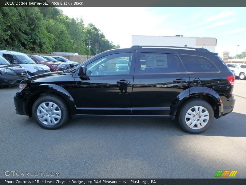 Pitch Black / Black 2018 Dodge Journey SE