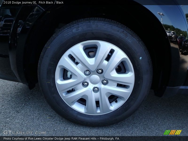 Pitch Black / Black 2018 Dodge Journey SE