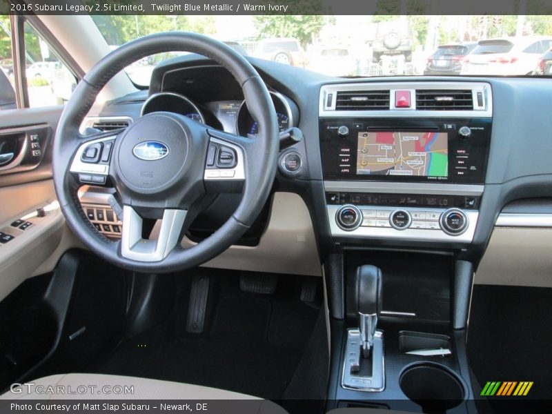 Twilight Blue Metallic / Warm Ivory 2016 Subaru Legacy 2.5i Limited
