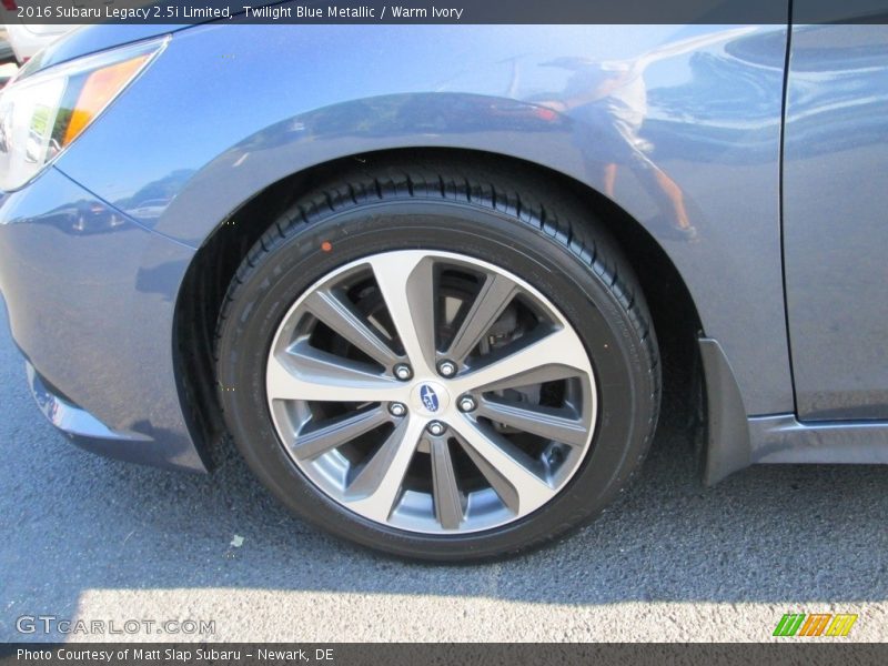 Twilight Blue Metallic / Warm Ivory 2016 Subaru Legacy 2.5i Limited