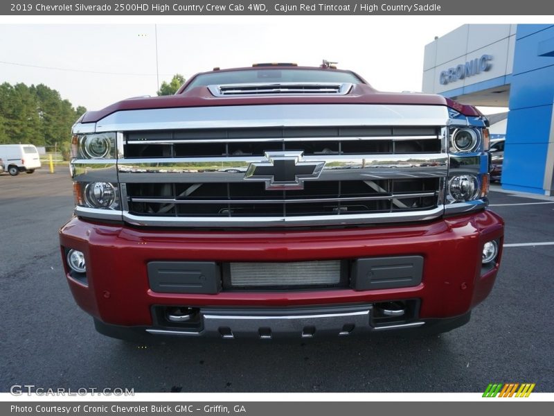 Cajun Red Tintcoat / High Country Saddle 2019 Chevrolet Silverado 2500HD High Country Crew Cab 4WD