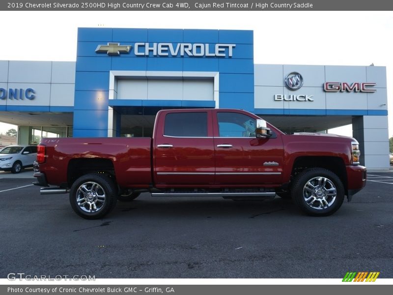Cajun Red Tintcoat / High Country Saddle 2019 Chevrolet Silverado 2500HD High Country Crew Cab 4WD