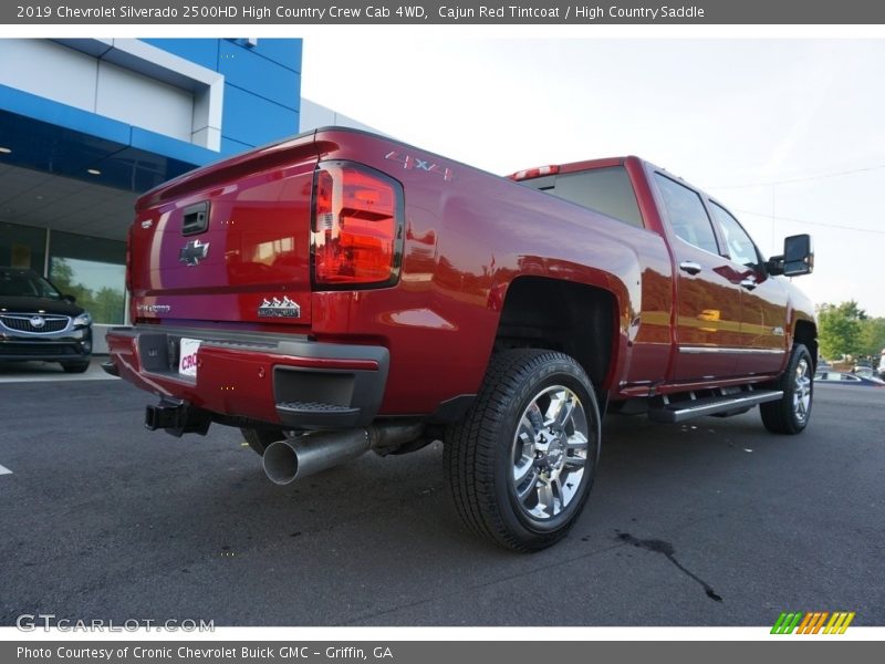 Cajun Red Tintcoat / High Country Saddle 2019 Chevrolet Silverado 2500HD High Country Crew Cab 4WD