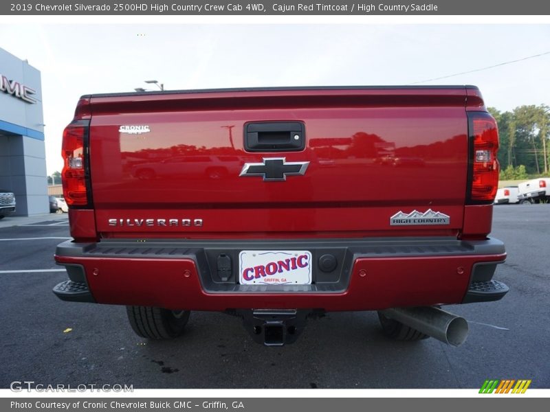 Cajun Red Tintcoat / High Country Saddle 2019 Chevrolet Silverado 2500HD High Country Crew Cab 4WD