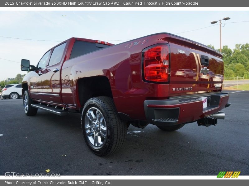 Cajun Red Tintcoat / High Country Saddle 2019 Chevrolet Silverado 2500HD High Country Crew Cab 4WD