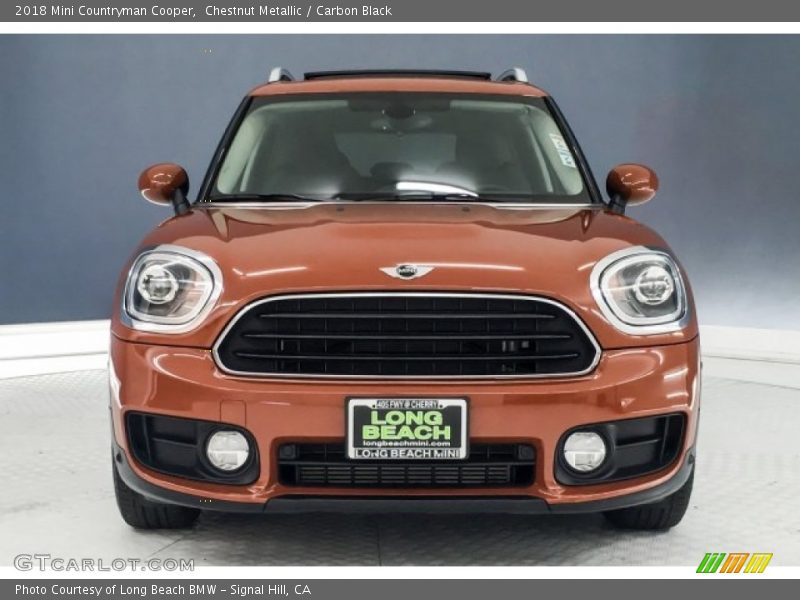 Chestnut Metallic / Carbon Black 2018 Mini Countryman Cooper