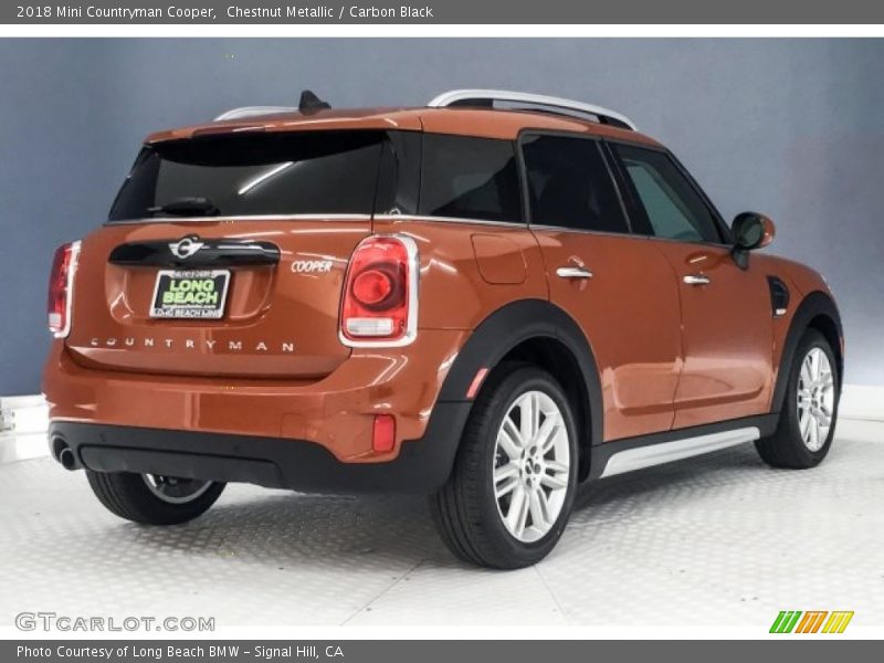 Chestnut Metallic / Carbon Black 2018 Mini Countryman Cooper