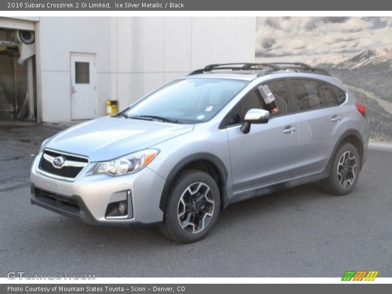 Ice Silver Metallic / Black 2016 Subaru Crosstrek 2.0i Limited