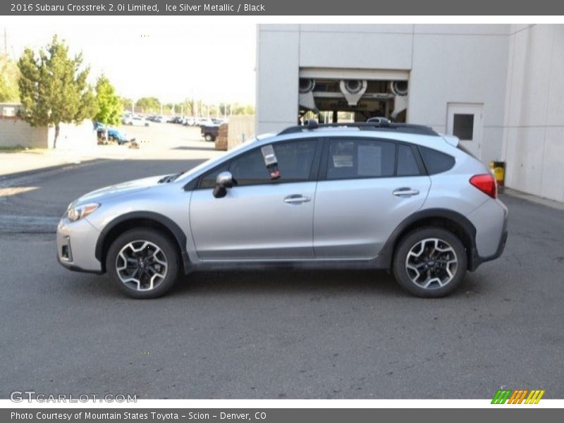 Ice Silver Metallic / Black 2016 Subaru Crosstrek 2.0i Limited