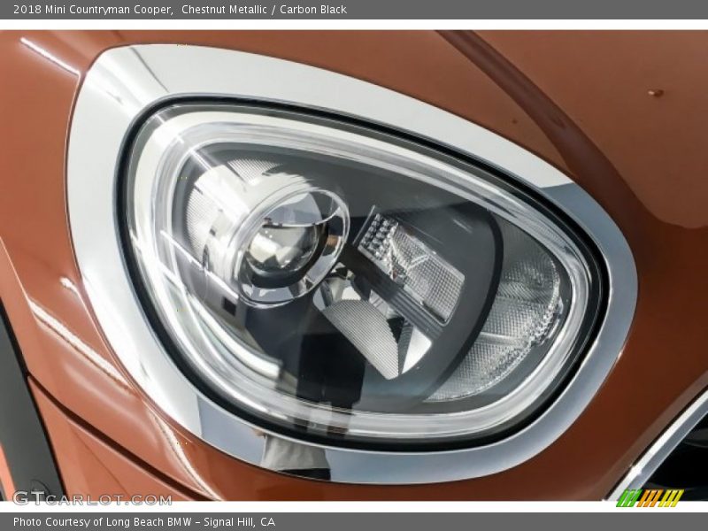 Chestnut Metallic / Carbon Black 2018 Mini Countryman Cooper