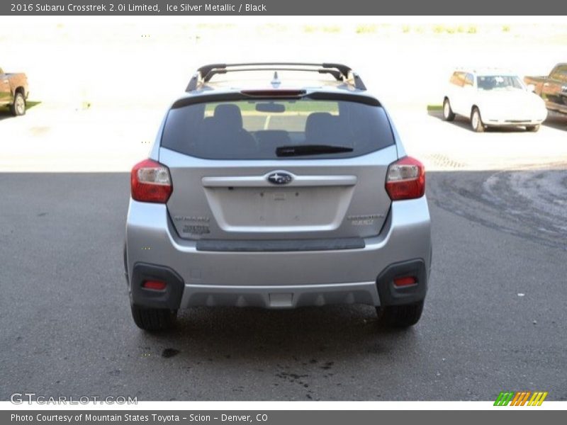 Ice Silver Metallic / Black 2016 Subaru Crosstrek 2.0i Limited
