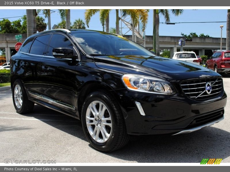 Black / Off Black 2015 Volvo XC60 T5 Drive-E