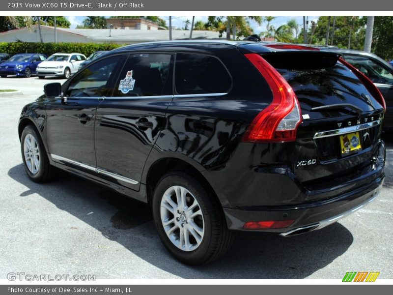 Black / Off Black 2015 Volvo XC60 T5 Drive-E