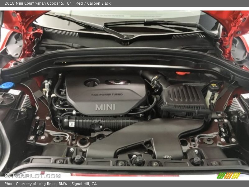 Chili Red / Carbon Black 2018 Mini Countryman Cooper S