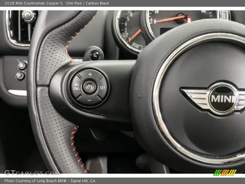 Chili Red / Carbon Black 2018 Mini Countryman Cooper S