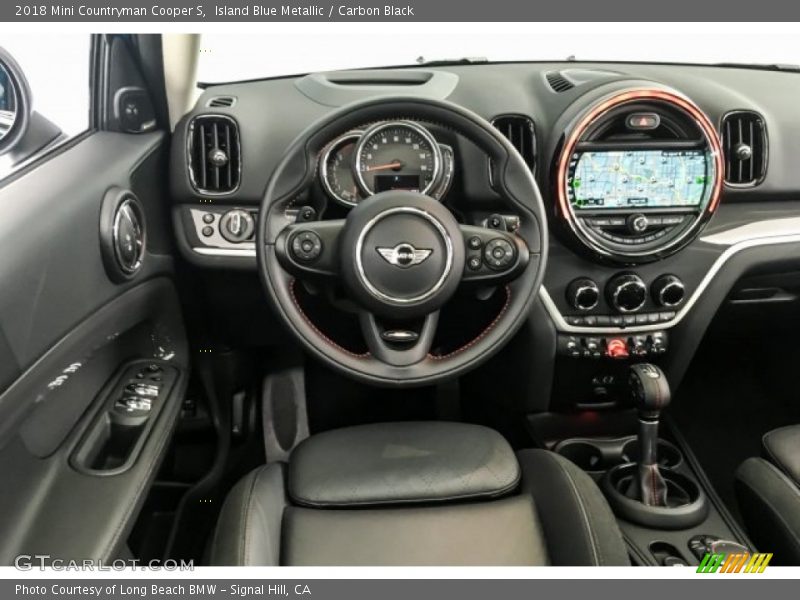 Island Blue Metallic / Carbon Black 2018 Mini Countryman Cooper S