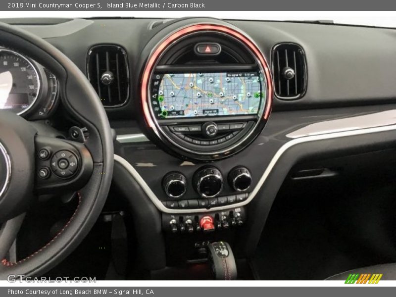 Island Blue Metallic / Carbon Black 2018 Mini Countryman Cooper S