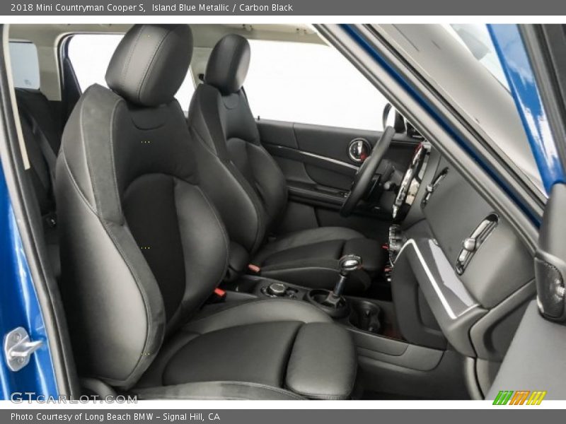 Island Blue Metallic / Carbon Black 2018 Mini Countryman Cooper S