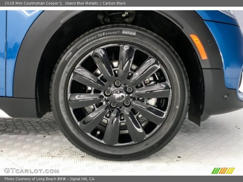 Island Blue Metallic / Carbon Black 2018 Mini Countryman Cooper S