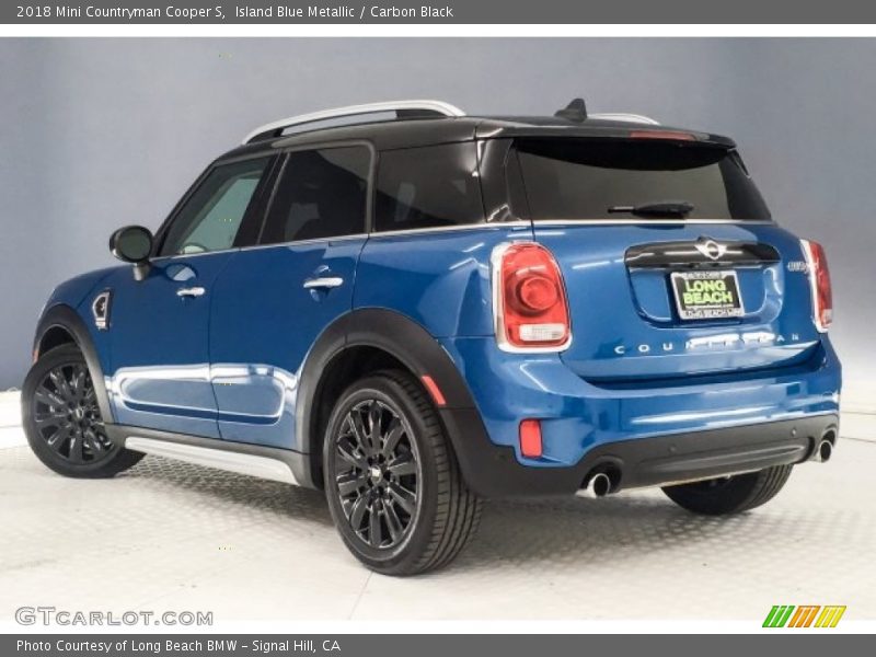 Island Blue Metallic / Carbon Black 2018 Mini Countryman Cooper S