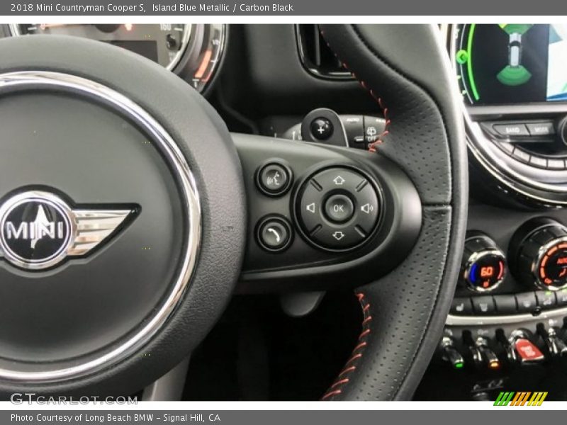 Island Blue Metallic / Carbon Black 2018 Mini Countryman Cooper S