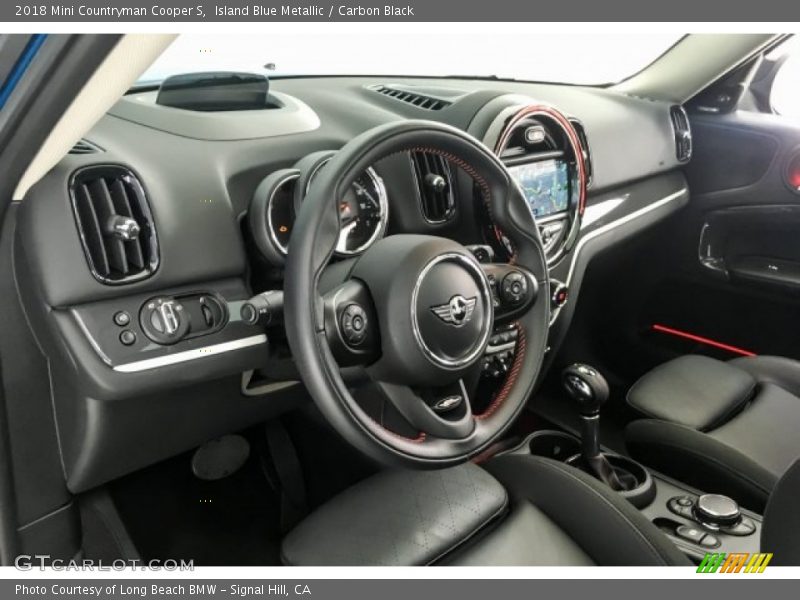 Island Blue Metallic / Carbon Black 2018 Mini Countryman Cooper S