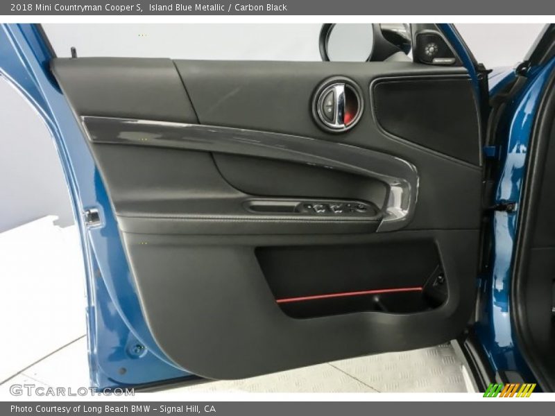 Island Blue Metallic / Carbon Black 2018 Mini Countryman Cooper S