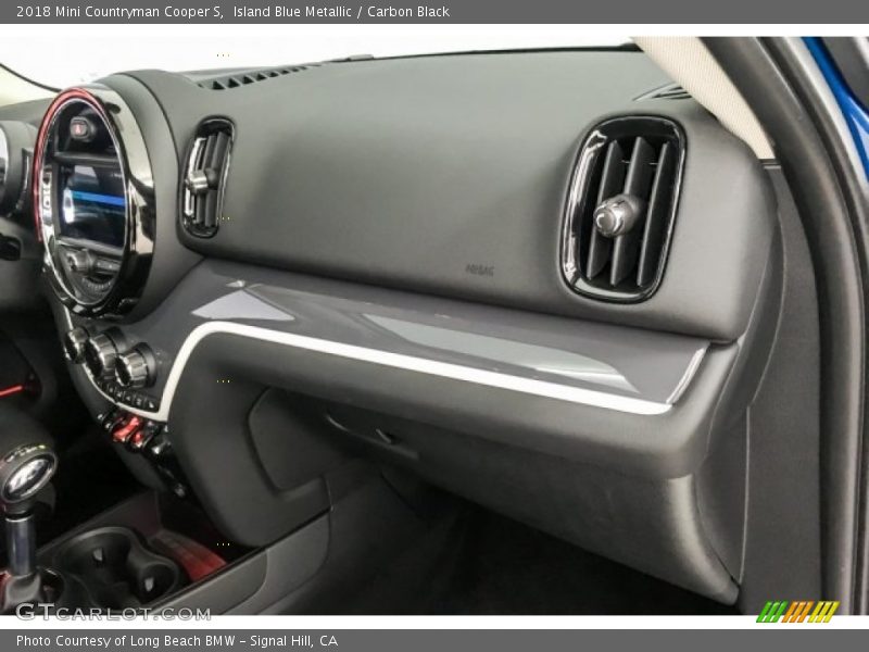 Island Blue Metallic / Carbon Black 2018 Mini Countryman Cooper S