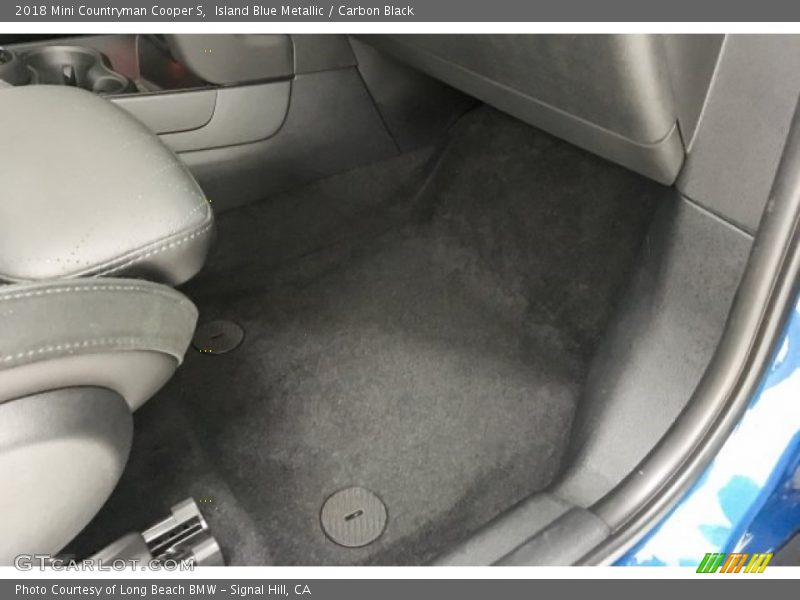 Island Blue Metallic / Carbon Black 2018 Mini Countryman Cooper S