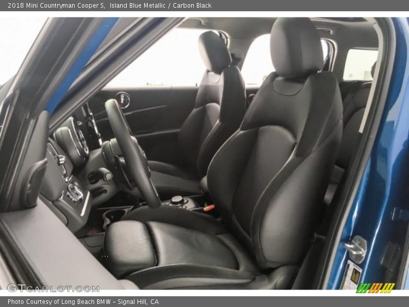 Island Blue Metallic / Carbon Black 2018 Mini Countryman Cooper S