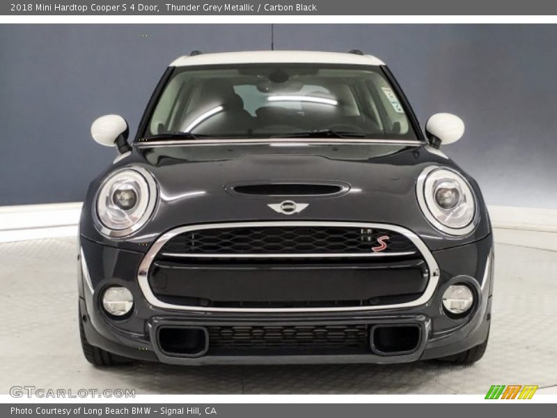 Thunder Grey Metallic / Carbon Black 2018 Mini Hardtop Cooper S 4 Door