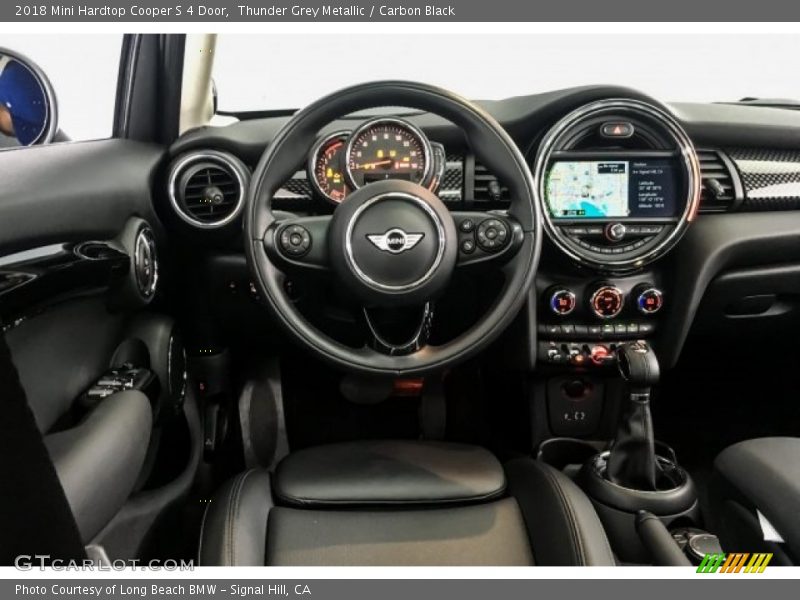 Thunder Grey Metallic / Carbon Black 2018 Mini Hardtop Cooper S 4 Door