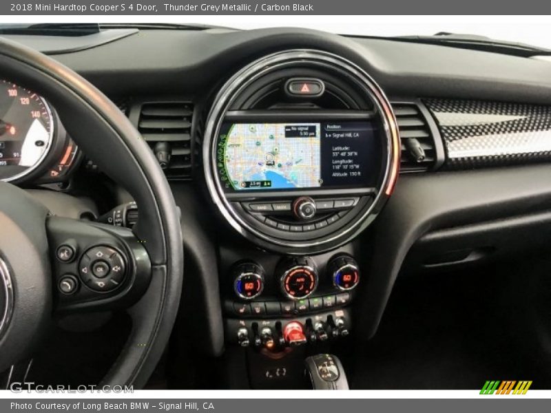 Thunder Grey Metallic / Carbon Black 2018 Mini Hardtop Cooper S 4 Door