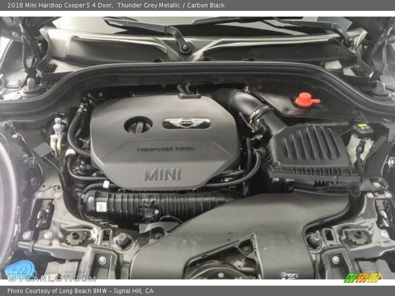 Thunder Grey Metallic / Carbon Black 2018 Mini Hardtop Cooper S 4 Door