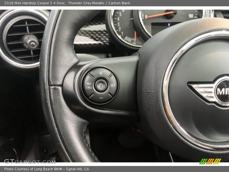 Thunder Grey Metallic / Carbon Black 2018 Mini Hardtop Cooper S 4 Door