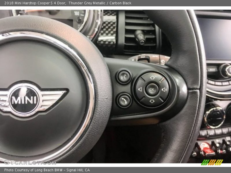 Thunder Grey Metallic / Carbon Black 2018 Mini Hardtop Cooper S 4 Door