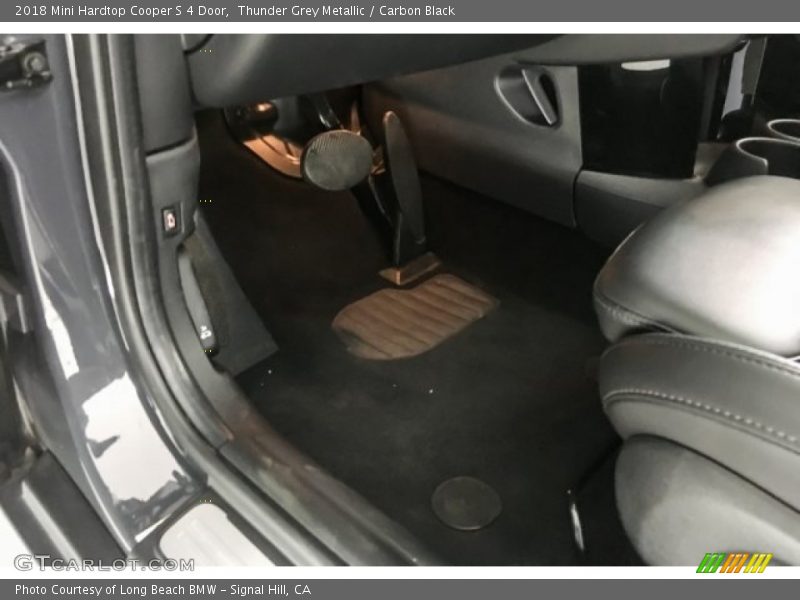 Thunder Grey Metallic / Carbon Black 2018 Mini Hardtop Cooper S 4 Door