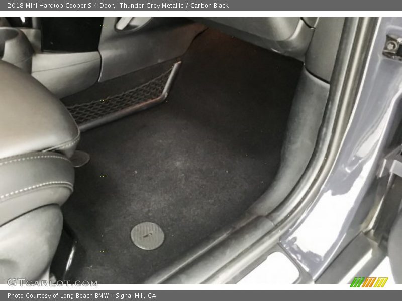 Thunder Grey Metallic / Carbon Black 2018 Mini Hardtop Cooper S 4 Door