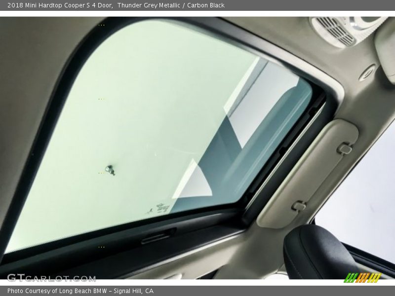 Thunder Grey Metallic / Carbon Black 2018 Mini Hardtop Cooper S 4 Door