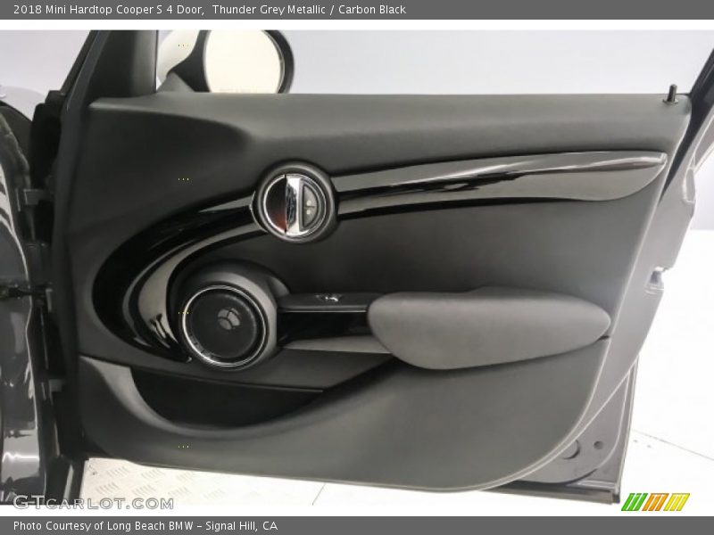 Thunder Grey Metallic / Carbon Black 2018 Mini Hardtop Cooper S 4 Door