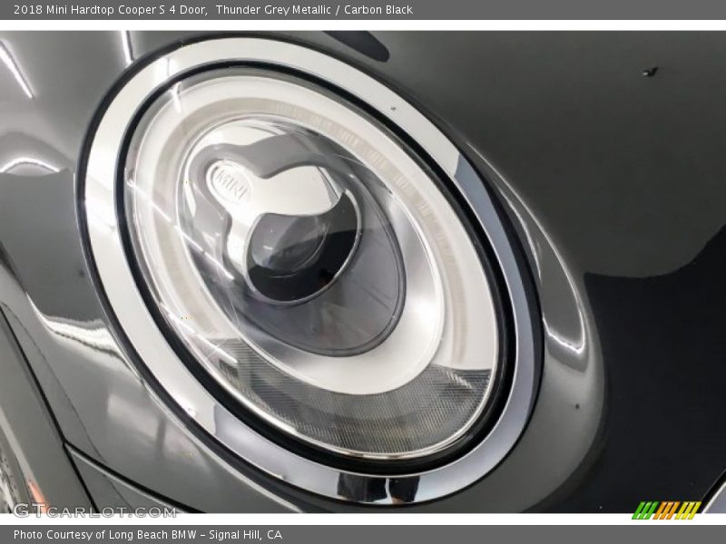 Thunder Grey Metallic / Carbon Black 2018 Mini Hardtop Cooper S 4 Door
