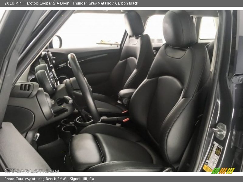Thunder Grey Metallic / Carbon Black 2018 Mini Hardtop Cooper S 4 Door