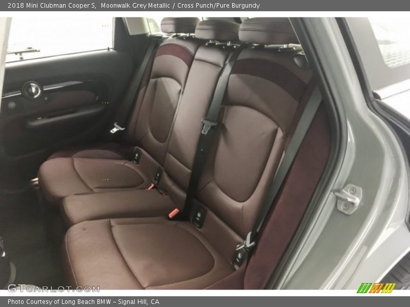 Rear Seat of 2018 Clubman Cooper S