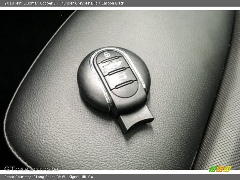 Thunder Grey Metallic / Carbon Black 2018 Mini Clubman Cooper S
